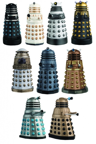 Doctor Who Dalek Figure Parliament Eaglemoss Box Set #1